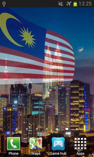 Malaysia Flag Live Wallpaper screenshot 4