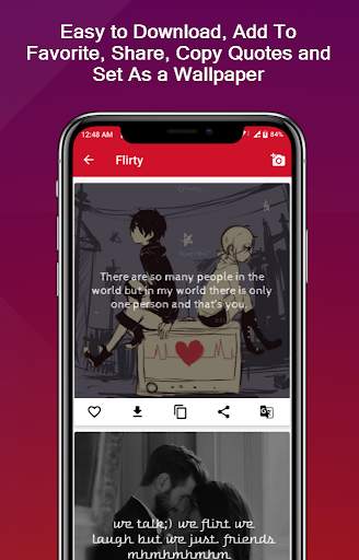 Status and Quotes screenshot 2