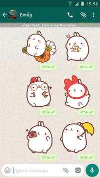 Molang Stickers screenshot 2