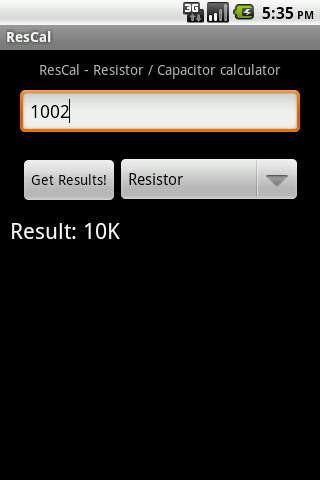 ResCap screenshot 3
