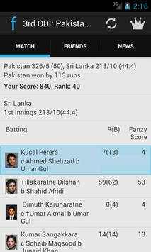 Fanzy Cricket screenshot 1
