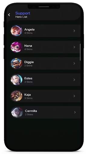 Zolaxis ML Get All Skins Hints screenshot 3