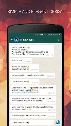 Hide bluetick online Read deleted WhatsApp message screenshot 2