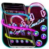Neon Music Light Headset Theme 1.1.2