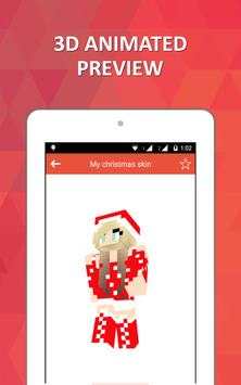 Best Christmas Skins for MC PE 5 تصوير الشاشة