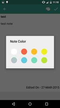 My Diary Android Application screenshot 3