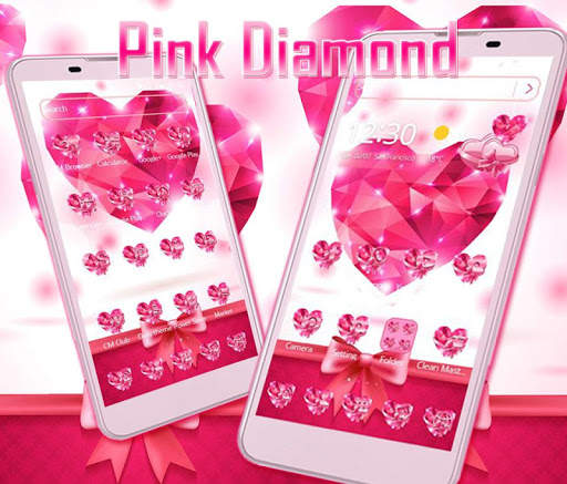 Pink Diamond Theme Sweet Pink screenshot 3