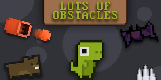 Dino Dash - Pixel Hardcore Platformer screenshot 2