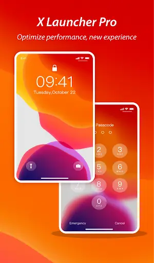 X Launcher Pro for Phone X - OS 13 Theme Launcher 1 تصوير الشاشة
