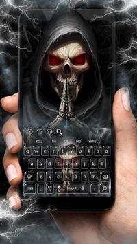 Death Devil Skull Keyboard Theme screenshot 1