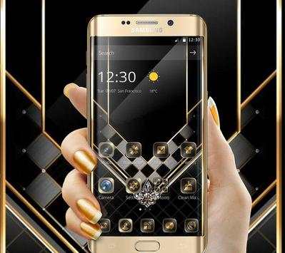Gold Black Luxurious Theme screenshot 4