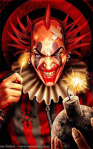Haunted Clown Circus Scary Live Wallpapers screenshot 4
