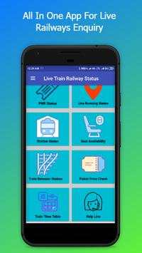 Live Train Status: Indian Railway PNR Status screenshot 1