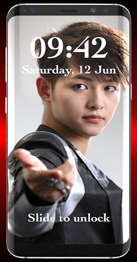 Lock Screen for Song Joong Ki:   Wallpapers screenshot 1