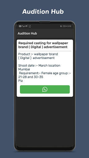 Audition Hub - Bollywood & serial Audition Updates screenshot 5