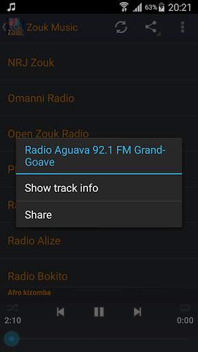 Zouk Music ONLINE screenshot 3