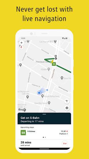 BVG Fahrinfo: Bus, Train, Subway & City Map Berlin screenshot 4