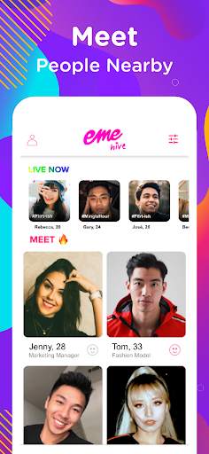 EME Hive - Meet, Chat, Go Live screenshot 1