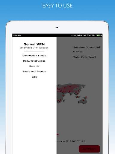 Serval VPN - Free Unlimited, Protects Your Privacy screenshot 15