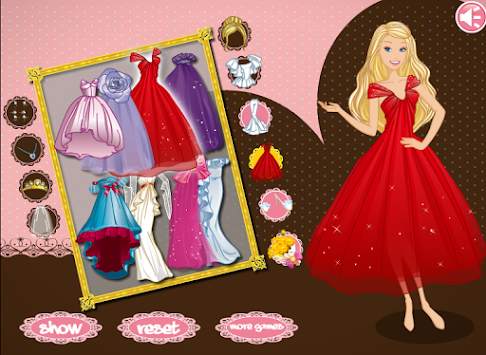 jeux habiller barbie princesse screenshot 2