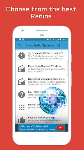 Disco Music Radio Stations screenshot 1