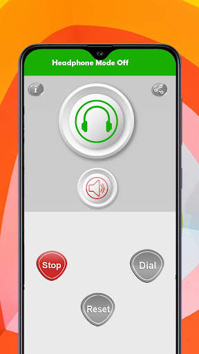Headphone Mode Off (Enable Speaker) screenshot 3