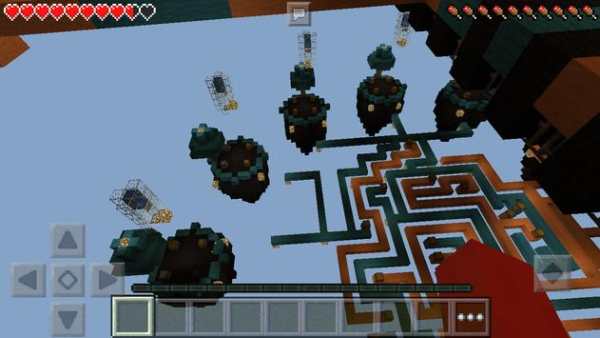 SkyWars Tron map for Minecraft screenshot 2