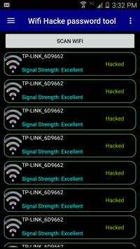 WIFI HACK PASSWORD TOOL PRO PRANK screenshot 1