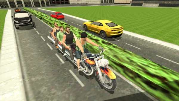 Sepeda motor penyelamatan mengemudi: mati zombie screenshot 1