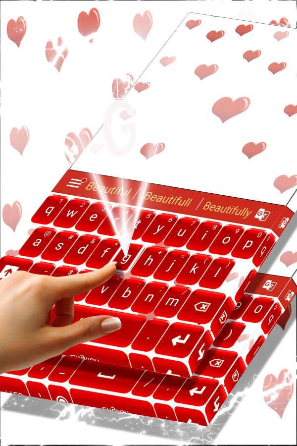 Love Keyboard Theme screenshot 3