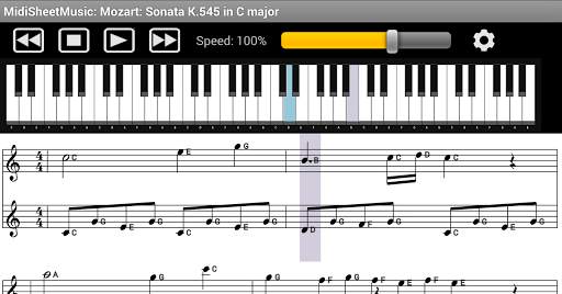 Midi Sheet Music screenshot 2