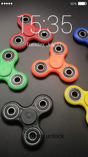 Fidget Spinner Lock Screen 5 تصوير الشاشة