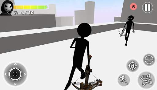 Stickman 3D Crossbow screenshot 1