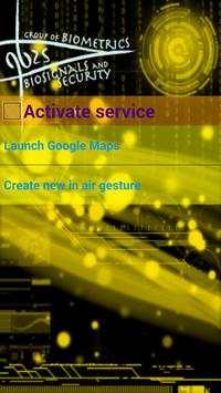 Air Gesture Launcher screenshot 1