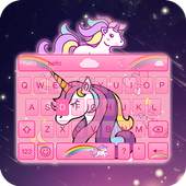 Lovely Cute Unicorn Keyboard Theme 1.0.5