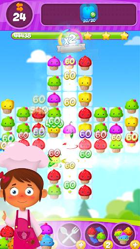 Cupcake Crush: Match 3 Games screenshot 3