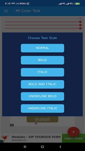 ML Color Text Generator screenshot 4
