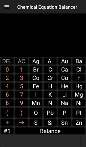 Chemistry Calculator - Chemical Equation Balancer screenshot 1