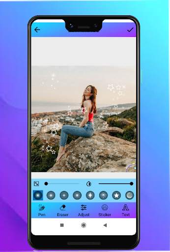 Photo Editor With Glitter Effects 2 تصوير الشاشة