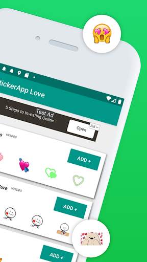 🥰 Love Stickers for Whatsapp - WAStickerApps ❤️🌈 screenshot 2
