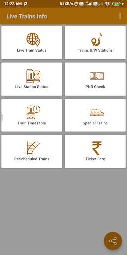 Indian Railway Info screenshot 1