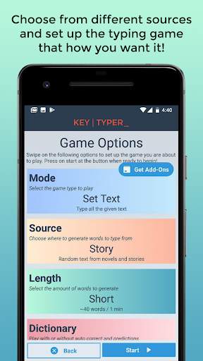 KeyTyper: Mobile Typing Game screenshot 2