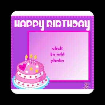Birthday Song and Picture 1 تصوير الشاشة