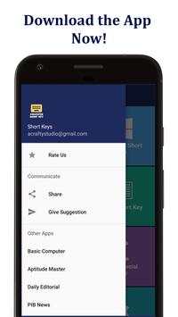 Shortcut Keys Master - Computer shortcut keys app 8 تصوير الشاشة