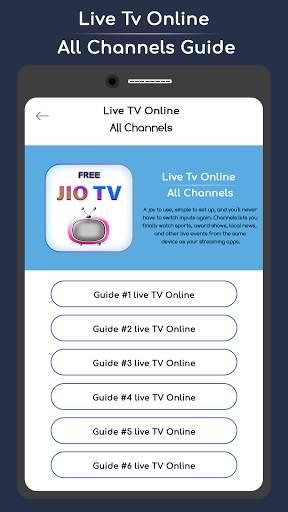 Free Jio TV HD Guide-Serials on JioTv screenshot 2