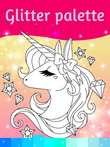 Unicorn Coloring Pages with Animation Effects screenshot 3