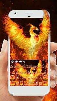 Flame Phoenix Keyboard Theme screenshot 1