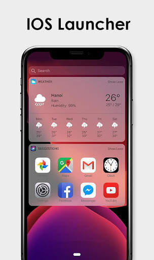 IPhone X Launcher - OS 13 Theme screenshot 2