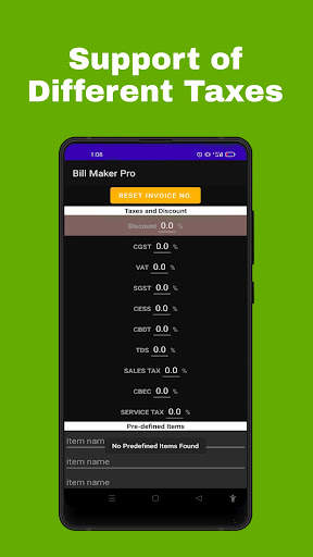 Bill Maker screenshot 4