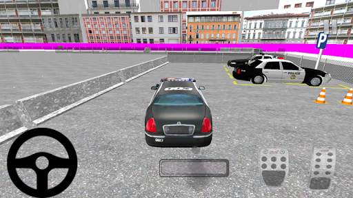 Police Car parking 3D screenshot 2